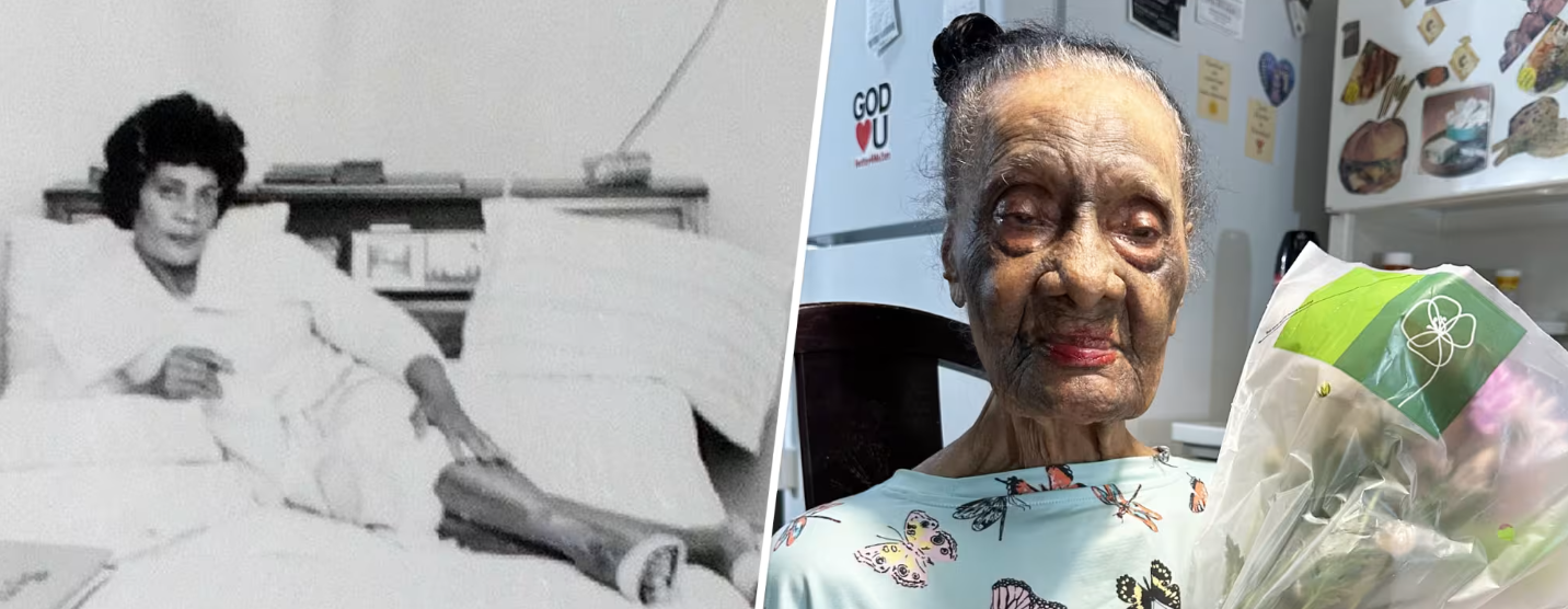 Dorothy Staten gives tips to live a long life. Strikes a pose in her younger years, left. She celebrated her 106th birthday in June.Courtesy Belinda Martinez/Courtesy Dorothy Staten