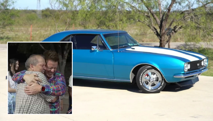 Son Surprises Dad With Car 41 Years After He Gave It Up For Diaper Money