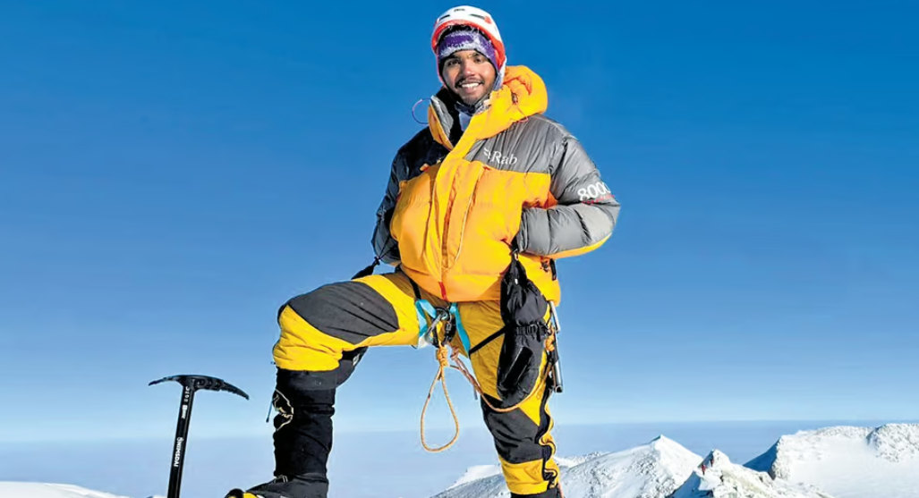 What drives a teenager to conquer the icy peaks of Antarctica?