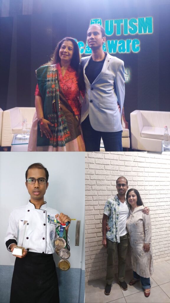 Varun and his Mother
